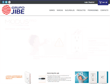 Tablet Screenshot of electricajibe.com